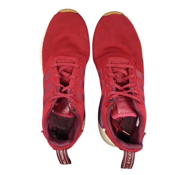 Adidas Shoes Mens 10.5 Athletic Trainers NMD R2 Collegiate Burgundy Casual Run main image 7